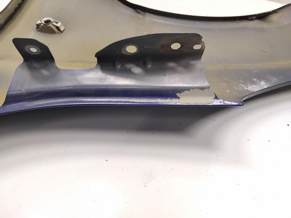 Nissan Micra K12 original Kotfl&uuml;gel vorn rechts BW6 Dark Blue Metallic BJ2003